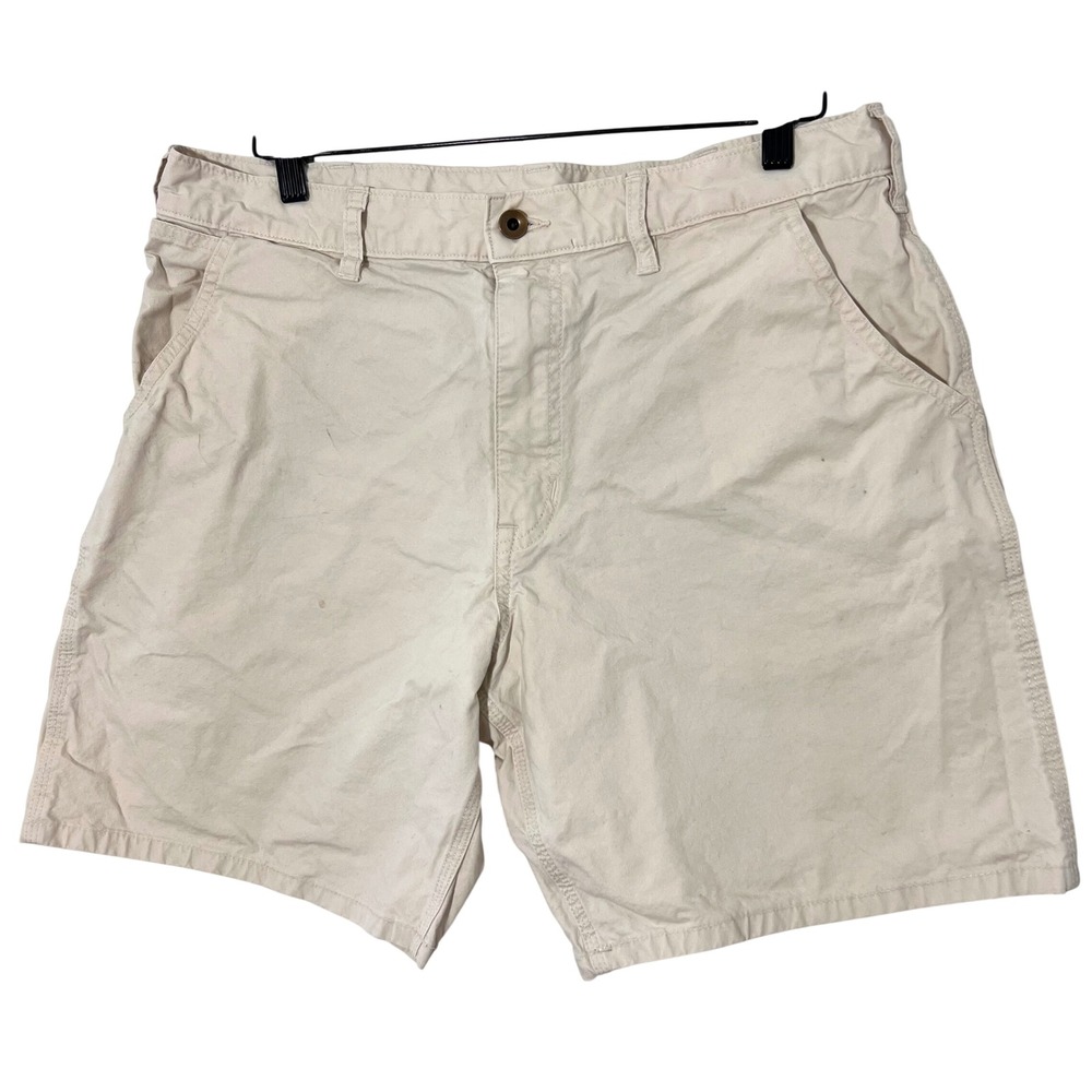 Buck Mason Mens Chino Shorts Mens 33 Khaki Cotton Preppy Classic Outdoor Summer